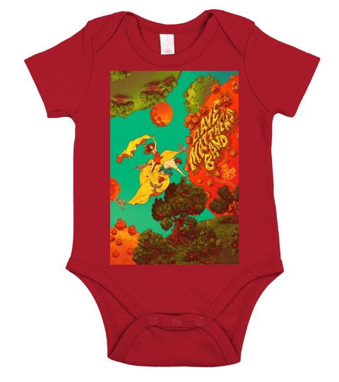 Dave Matthew Band Short Sleeve Baby One-Piece