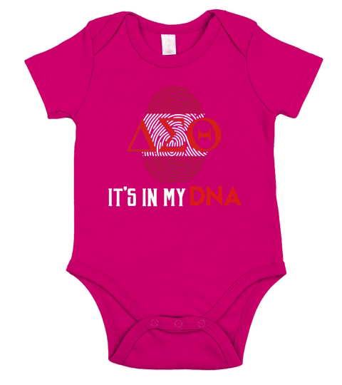 Delta DST Sigma Sorority Theta DNA Paraphernalia - Unisex Long Sleeve Short Sleeve Baby One-Piece