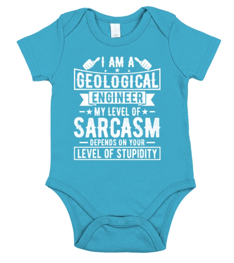 Geological Engineer - Funny Geological Engineering Short Sleeve Baby One-Piece