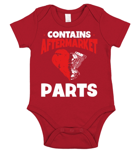 Heart Cardiac Pacemaker Heart Transplant Survivor Short Sleeve Baby One-Piece
