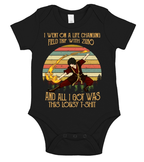I went on a life changing field trip With Zuko Vintage Short Sleeve Baby One-Piece