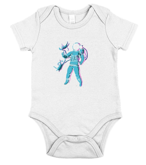 Intergalactic Cat Fancy Enthusiast Short Sleeve Baby One-Piece