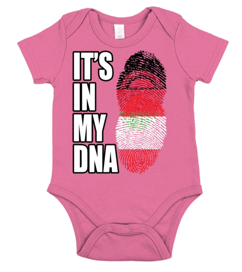 Malawian And Austrian Mix Heritage DNA Flag Short Sleeve Baby One-Piece