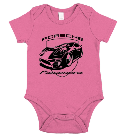 Porsche Panamera Short Sleeve Baby One-Piece