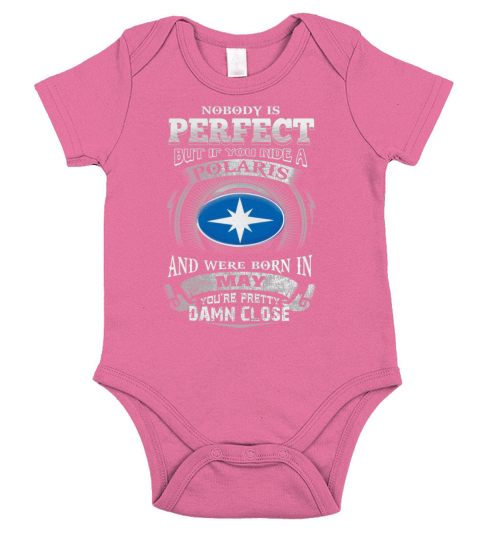 RIDE A POLARIS MAY Short Sleeve Baby One-Piece