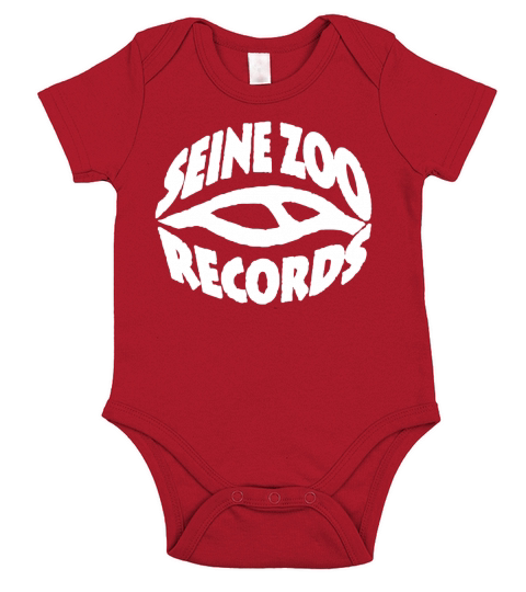Seine Zoo Records Short Sleeve Baby One-Piece