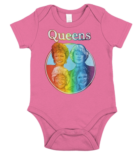 The golden girls queen shirt Short Sleeve Baby One-Piece