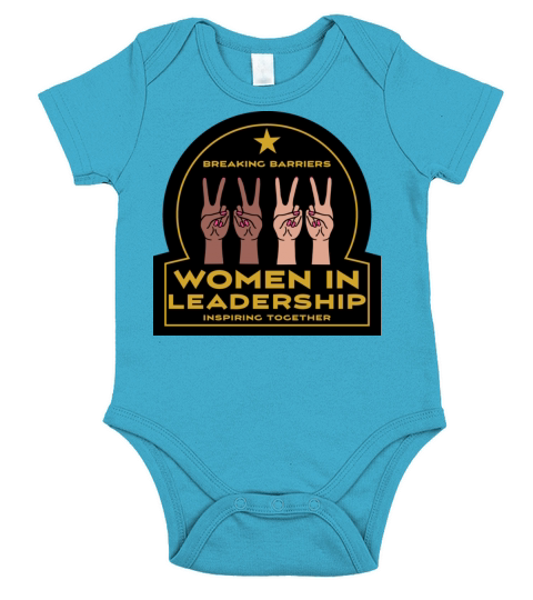 Women In Leadership Empowerment Short Sleeve Baby One-Piece