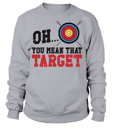 Archery Bow Archer Vintage Target Sweatshirt Unisex