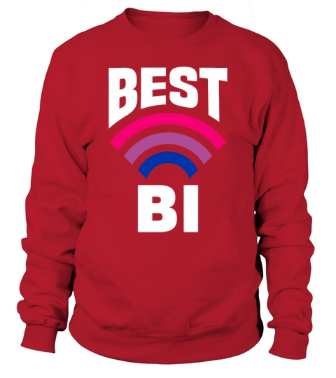 Best Bi LGBTQ Bisexual Bi Pride Sweatshirt Unisex
