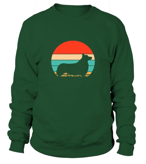 Corgi Retro Vintage Sweatshirt Unisex
