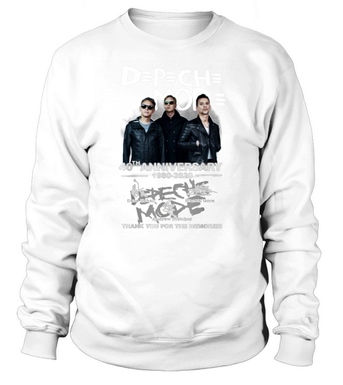Depeche Mode 40th anniversary 1980-2020 signatures shirt Sweatshirt Unisex