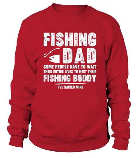 Fishing Dad Father Kid Matching Fathers Day shirt Sweatshirt Unisex