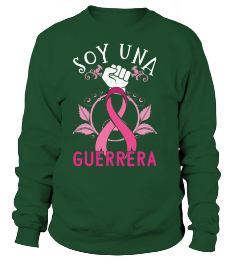 I A Warrior Pink October Breast Cancer Awareness Sweatshirt Unisex