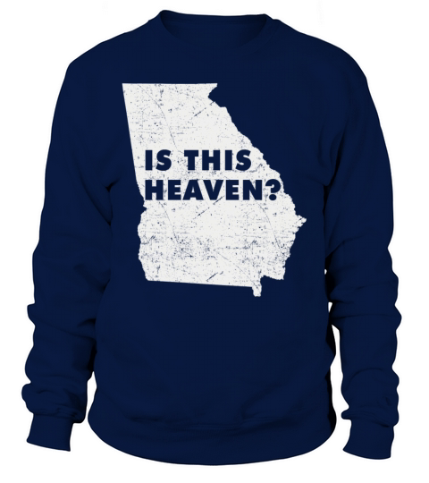 Land Map America US State Home Heaven Georgia Sweatshirt Unisex
