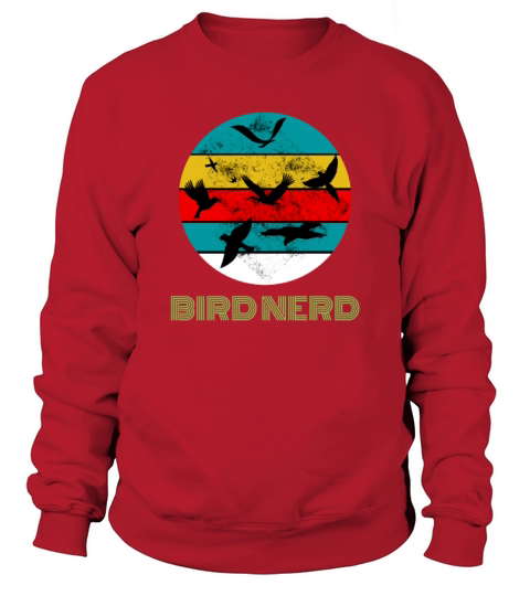 Retro Vintage Birding Bird Watching Funny Bird Wat Sweatshirt Unisex