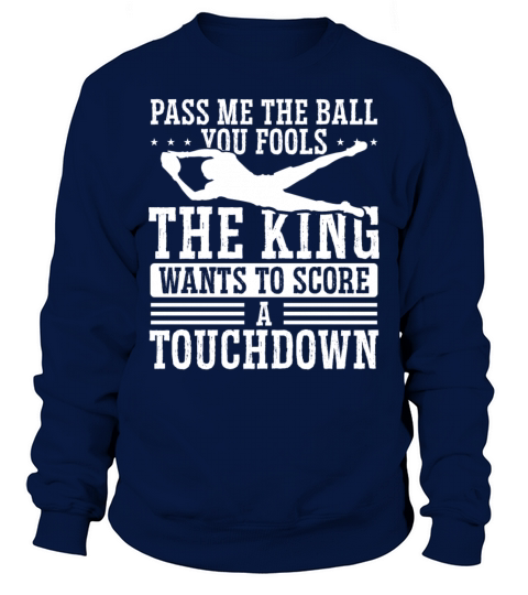 Wide Receiver Touchdown Football Pass Catcher Sweatshirt Unisex