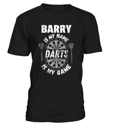 Personalized dart players named Barry shirts T-Shirt Unisex