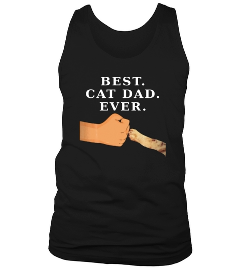 Best cat dad ever Tank Top Unisex