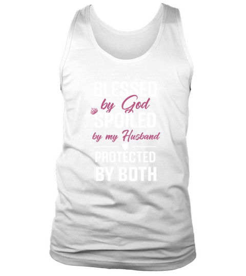 Blessed By God Spoiled By My Husband - Unisex Long Sleeve Tank Top Unisex
