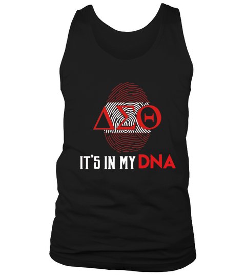 Delta DST Sigma Sorority Theta DNA Paraphernalia - Unisex Long Sleeve Tank Top Unisex