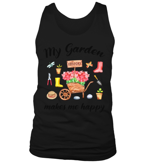 Garden Quote Hobby Gardener Gift Idea Tank Top Unisex