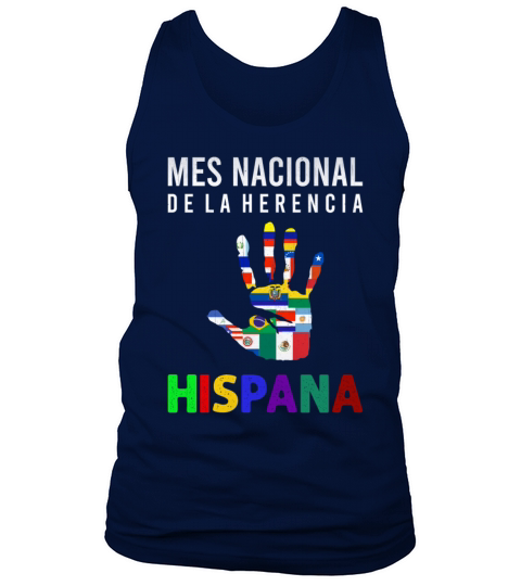 Mes Nacional De La Herencia Hispana - Hispanic Pri Tank Top Unisex