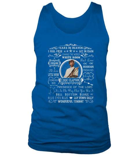 ONLY ERIC CLAPTON FANS Tank Top Unisex