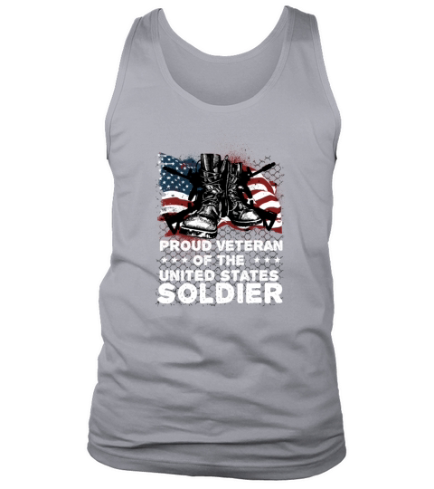 Proud veteran of the united states soldier Tank Top Unisex