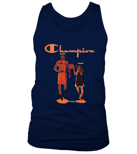 RIP Kobe and Bryant and Gianna Champion shirt Tank Top Unisex