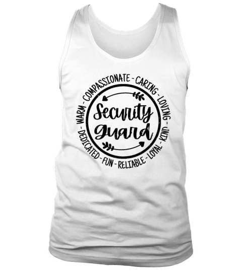 Security Guard Vintage Gift Tank Top Unisex