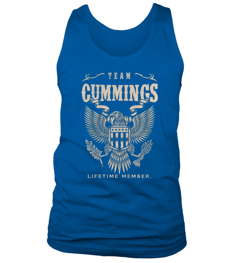 Team CUMMINGS Lifetime Member Tank Top Unisex