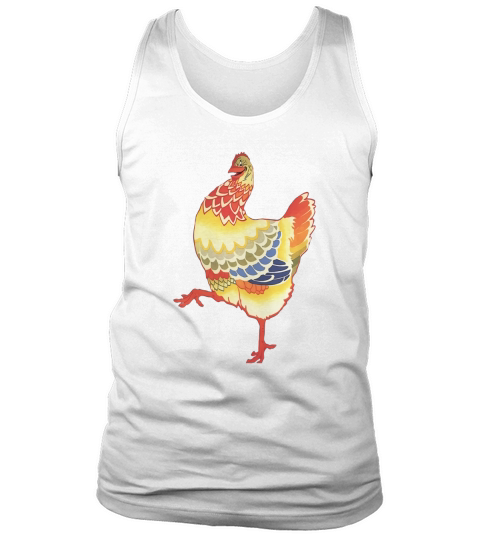 vintage chicken Tank Top Unisex