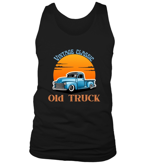Vintage classic old truck Tank Top Unisex