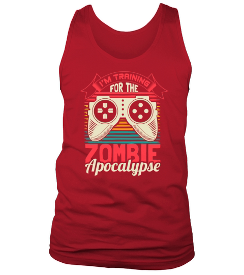 Zombie Apocalypse Halloween Gift Idea Tank Top Unisex
