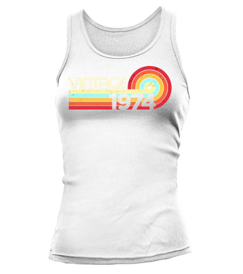 1974 Vintage Birthday Gift Retro 1974 Tank top Woman