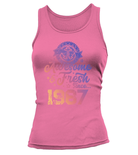 1987 awesome fresh Tank top Woman