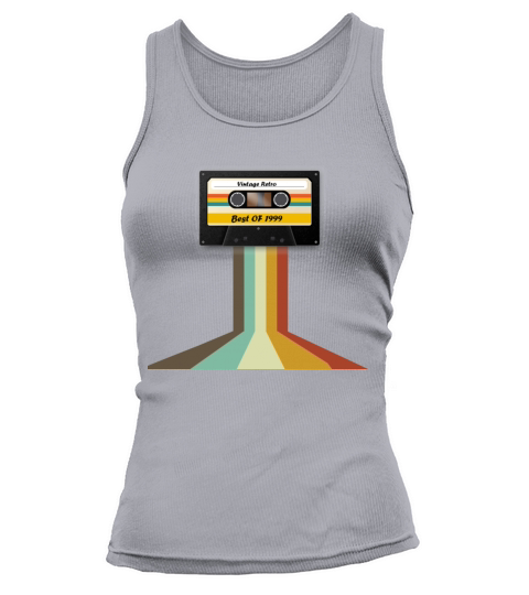 Awesome Best Of 1999 Vintage Cassette tape Tank top Woman
