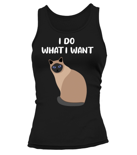 Cat Sassy Kitten Cat Funny Quote Gift Idea Tank top Woman
