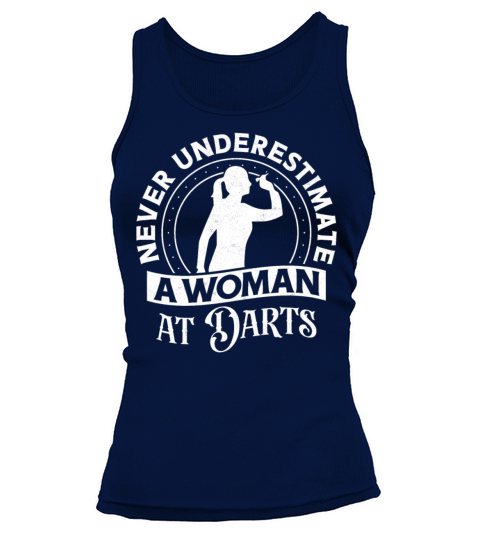 Darts Girl Vintage Never Tank top Woman