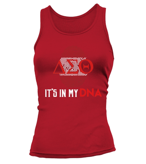 Delta DST Sigma Sorority Theta DNA Paraphernalia - Unisex Long Sleeve Tank top Woman