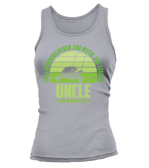 Funny Uncle Lawn Mowing Shirt Lawn Mower Mow Summe Tank top Woman
