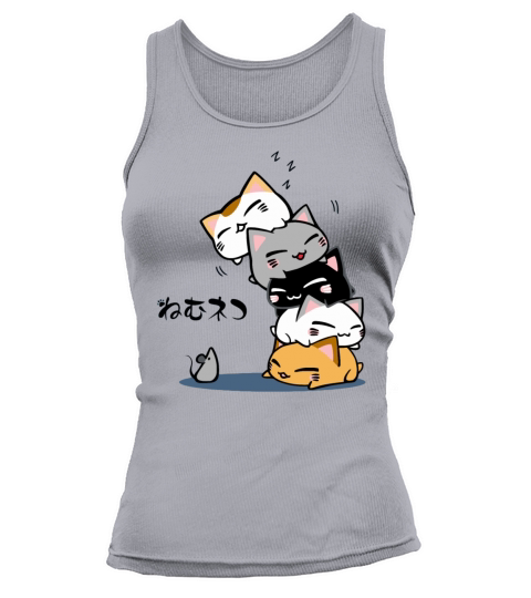 Neko Uh oh Cute Cat Tank top Woman