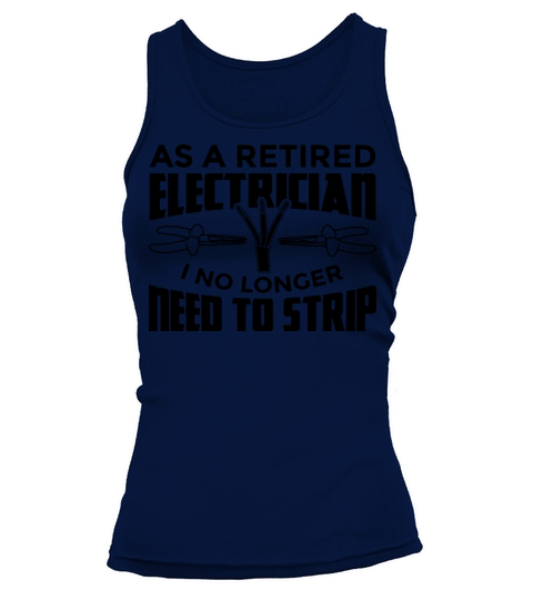 Pensioned Electrician Tank top Woman