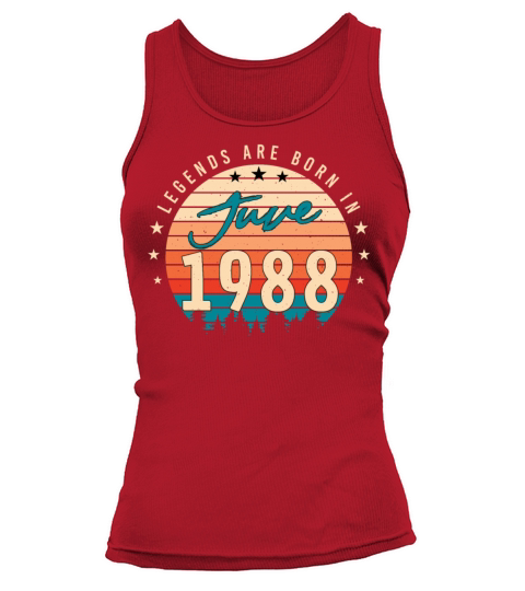 Retro 1988 June Tank top Woman