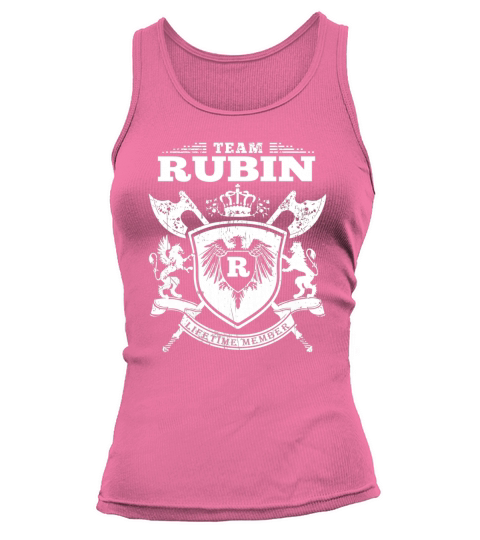 Team Rubin T-Lifetime Member: Tshirts For Team Rubin, Rubin Family, Rubin Company Tank top Woman