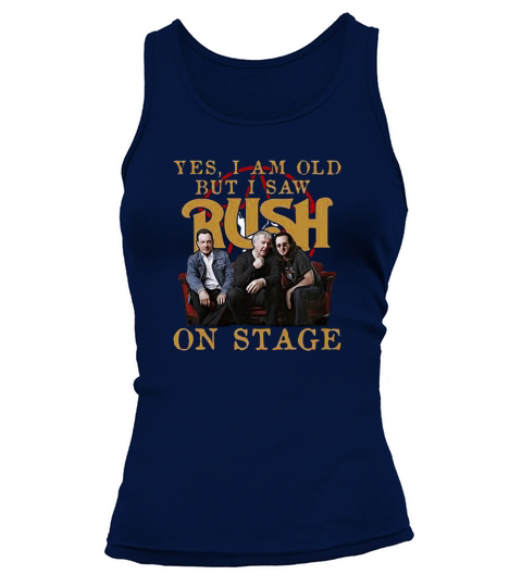 Yes i am old but i saw Rush band on stage shirt - Coffee Mug (colored) Tank top Woman