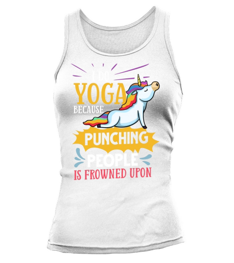 Yoga Unicorn Beginner Workout Quotes Meditation Tank top Woman