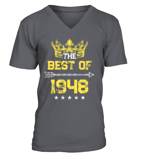 1948 best of birthday V-Neck T-shirt