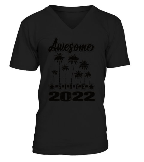 Awesome Since 2022 V-Neck T-shirt